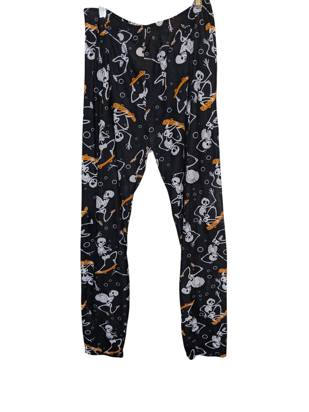 Black Skeleton Skate Pajama Pants - Brand